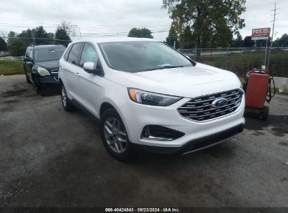 2022 FORD EDGE SEL White  Gasoline 2FMPK4J91NBA53157 photo #1