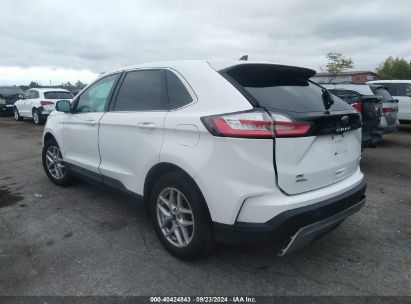 2022 FORD EDGE SEL White  Gasoline 2FMPK4J91NBA53157 photo #4