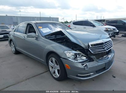 2013 MERCEDES-BENZ S 550 4MATIC Gray  Gasoline WDDNG9EB1DA524859 photo #1