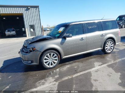 2014 FORD FLEX LIMITED Gray  Gasoline 2FMGK5D80EBD12813 photo #3