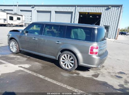 2014 FORD FLEX LIMITED Gray  Gasoline 2FMGK5D80EBD12813 photo #4