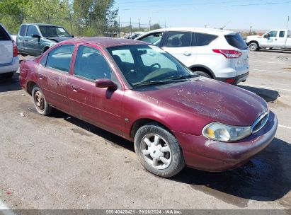 1999 FORD CONTOUR SE Maroon  Gasoline 1FAFP6632XK220979 photo #1