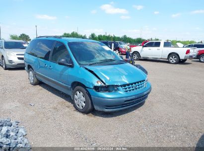 1999 PLYMOUTH GRAND VOYAGER SE Teal  Flexible Fuel 2P4GP44G0XR438103 photo #1