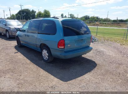 1999 PLYMOUTH GRAND VOYAGER SE Teal  Flexible Fuel 2P4GP44G0XR438103 photo #4