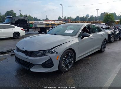 2021 KIA K5 GT-LINE Gray  Gasoline 5XXG64J21MG062385 photo #3