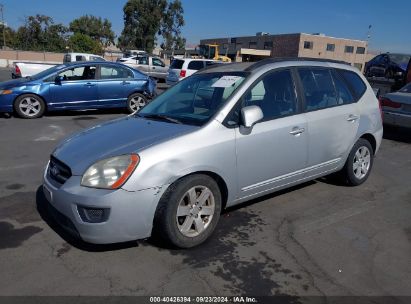 2008 KIA RONDO LX V6 Silver  Gasoline KNAFG526787152779 photo #3