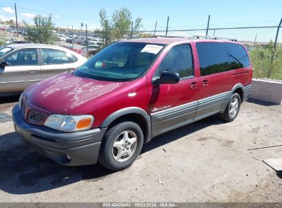 2005 PONTIAC MONTANA M16 W/1SA PKG. Maroon  Gasoline 1GMDV23E95D102852 photo #3