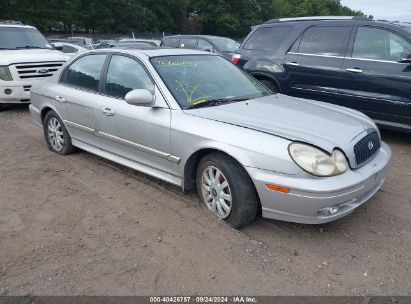 2005 HYUNDAI SONATA GLS/LX Gray  Gasoline KMHWF35H65A106832 photo #1