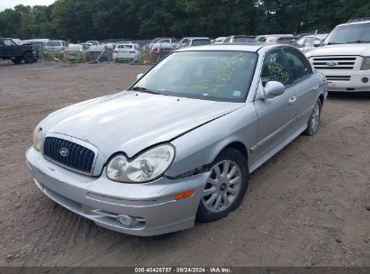 2005 HYUNDAI SONATA GLS/LX Gray  Gasoline KMHWF35H65A106832 photo #3