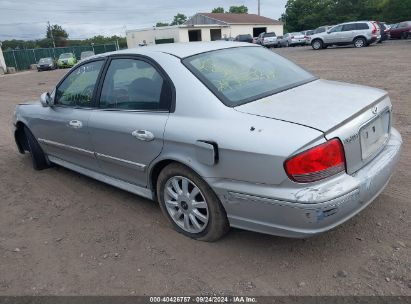 2005 HYUNDAI SONATA GLS/LX Gray  Gasoline KMHWF35H65A106832 photo #4