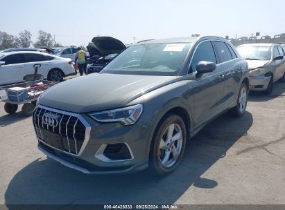 2020 AUDI Q3 PREMIUM PLUS 45 TFSI QUATTRO TIPTRONIC Gray  Gasoline WA1BECF31L1020523 photo #3