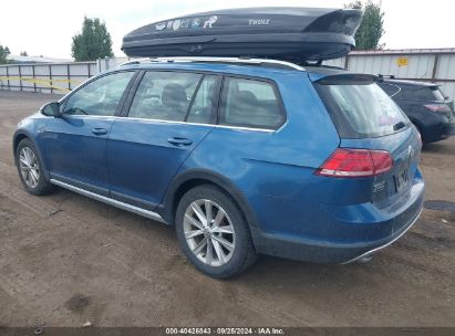 2018 VOLKSWAGEN GOLF ALLTRACK TSI S/TSI SE/TSI SEL Blue  Gasoline 3VWH17AU0JM750486 photo #4