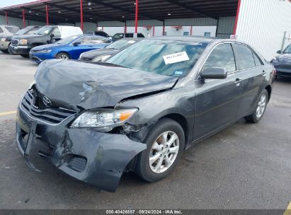 2011 TOYOTA CAMRY LE Gray  Gasoline 4T4BF3EK9BR176402 photo #3