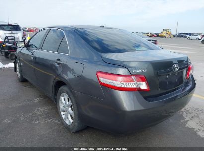 2011 TOYOTA CAMRY LE Gray  Gasoline 4T4BF3EK9BR176402 photo #4