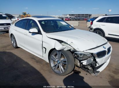 2016 BMW 435I GRAN COUPE White  Gasoline WBA4B1C58GG241800 photo #1