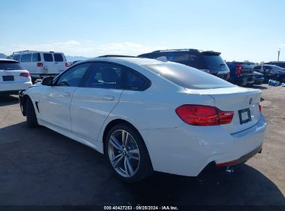 2016 BMW 435I GRAN COUPE White  Gasoline WBA4B1C58GG241800 photo #4