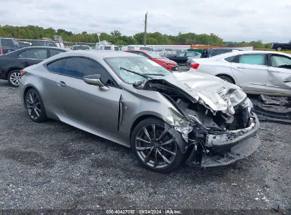 2022 LEXUS RC 300 F SPORT Silver  Gasoline JTHG85EC4N5006710 photo #1