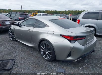 2022 LEXUS RC 300 F SPORT Silver  Gasoline JTHG85EC4N5006710 photo #4