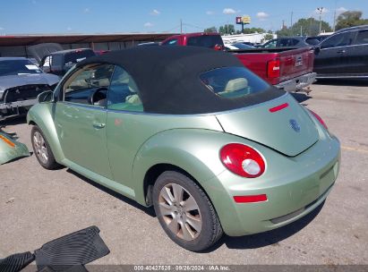 2009 VOLKSWAGEN NEW BEETLE 2.5L Green  Gasoline 3VWRF31Y69M403144 photo #4