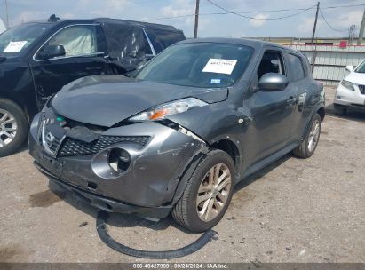 2013 NISSAN JUKE S Gray  Gasoline JN8AF5MR8DT206104 photo #3