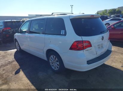 2014 VOLKSWAGEN ROUTAN SE White  Flexible Fuel 2C4RVABG5ER135450 photo #4