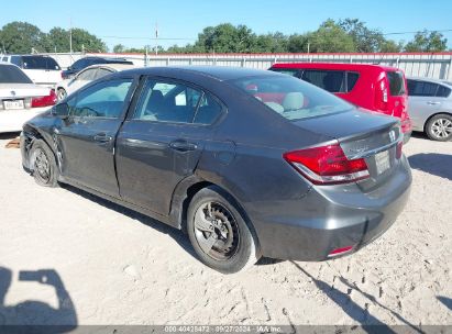 2013 HONDA CIVIC LX Gray  Gasoline 2HGFB2F50DH588620 photo #4