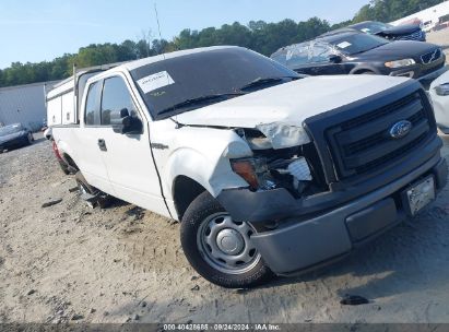 2013 FORD F-150 XL White  Flexible Fuel 1FTEX1CM1DFA20055 photo #1