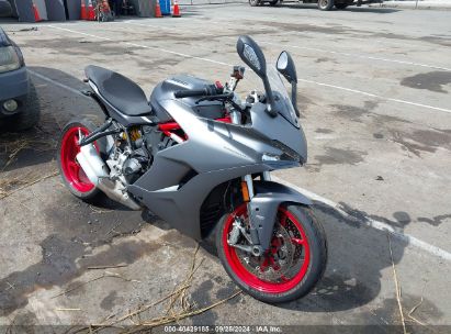 2020 DUCATI SUPERSPORT Gray  Gasoline ZDMVABDS1LB009619 photo #1