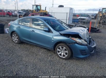 2010 MAZDA MAZDA3 I SPORT Blue  Gasoline 1GCGC29R2TE236191 photo #1