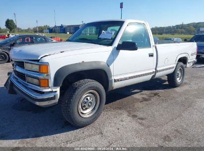 2000 CHEVROLET K2500 White  Gasoline 1GCGK24R5YR101054 photo #3