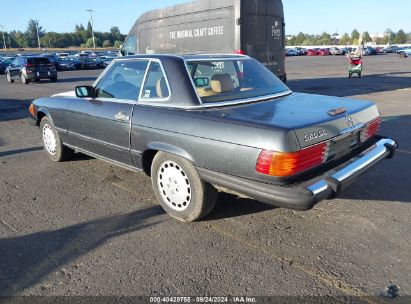 1989 MERCEDES-BENZ 560 SL Black  Gasoline WDBBA48D9KA093505 photo #4