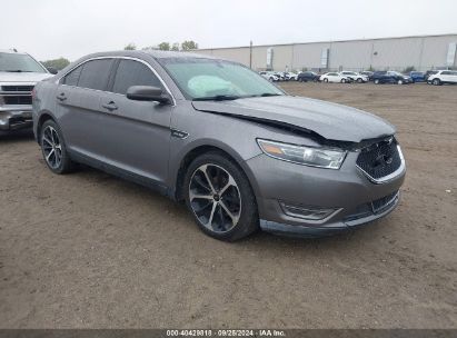 2014 FORD TAURUS SEL Gray  Gasoline 1FAHP2E87EG128586 photo #1