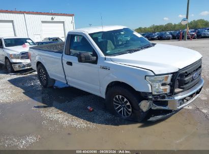 2016 FORD F-150 XL White  Gasoline 1FTMF1C84GKD92440 photo #1