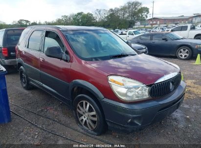 2004 BUICK RENDEZVOUS CX Maroon  Gasoline 3G5DA03EX4S591451 photo #1