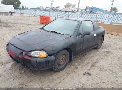 1995 HONDA CIVIC DEL SOL S Black  Gasoline JHMEG1142SS000533 photo #3