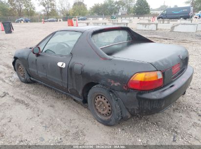 1995 HONDA CIVIC DEL SOL S Black  Gasoline JHMEG1142SS000533 photo #4