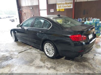 2012 BMW 535I XDRIVE Black  Gasoline WBAFU7C50CDU59215 photo #4