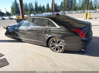 2016 CADILLAC CT6 PLATINUM Black  Gasoline 1G6KK5R61GU164564 photo #4