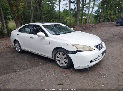 2007 LEXUS ES 350 White  Gasoline JTHBJ46G472004809 photo #1