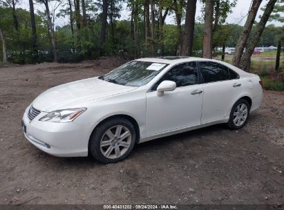 2007 LEXUS ES 350 White  Gasoline JTHBJ46G472004809 photo #3