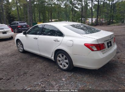 2007 LEXUS ES 350 White  Gasoline JTHBJ46G472004809 photo #4