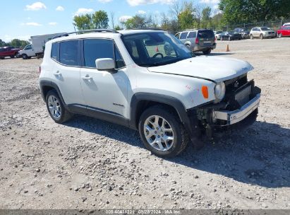 2018 JEEP RENEGADE LATITUDE FWD White  Gasoline ZACCJABB4JPJ68442 photo #1