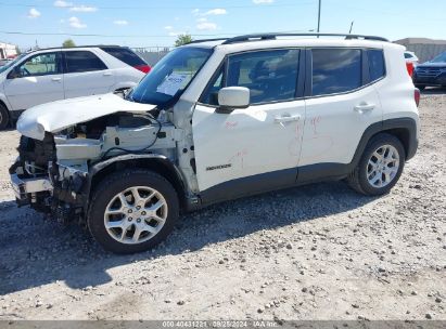 2018 JEEP RENEGADE LATITUDE FWD White  Gasoline ZACCJABB4JPJ68442 photo #3