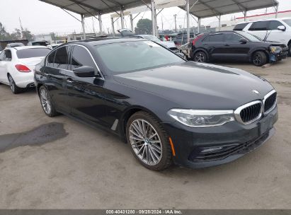 2017 BMW 540I Black  Gasoline WBAJE5C35HG914737 photo #1