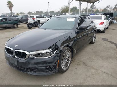 2017 BMW 540I Black  Gasoline WBAJE5C35HG914737 photo #3