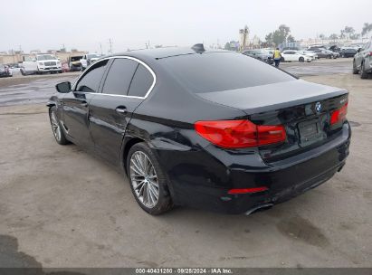 2017 BMW 540I Black  Gasoline WBAJE5C35HG914737 photo #4