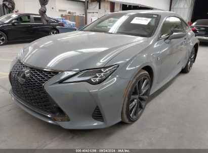 2023 LEXUS RC 350 F SPORT Gray  Gasoline JTHGZ5BC4P5027027 photo #3