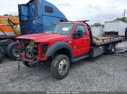 2016 FORD F-550 CHASSIS XL Red  Diesel 1FDUF5HT3GEB35249 photo #3