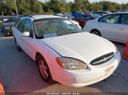 2001 FORD TAURUS SE White  Gasoline 1FAFP58U91A292422 photo #1