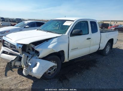 2006 TOYOTA TACOMA White  Gasoline 5TETX22N76Z173083 photo #3